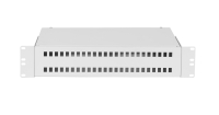 Оптический кросс 19", 2U, до 48 SC портов или 96 LC портов, серый, неукомплектованный 