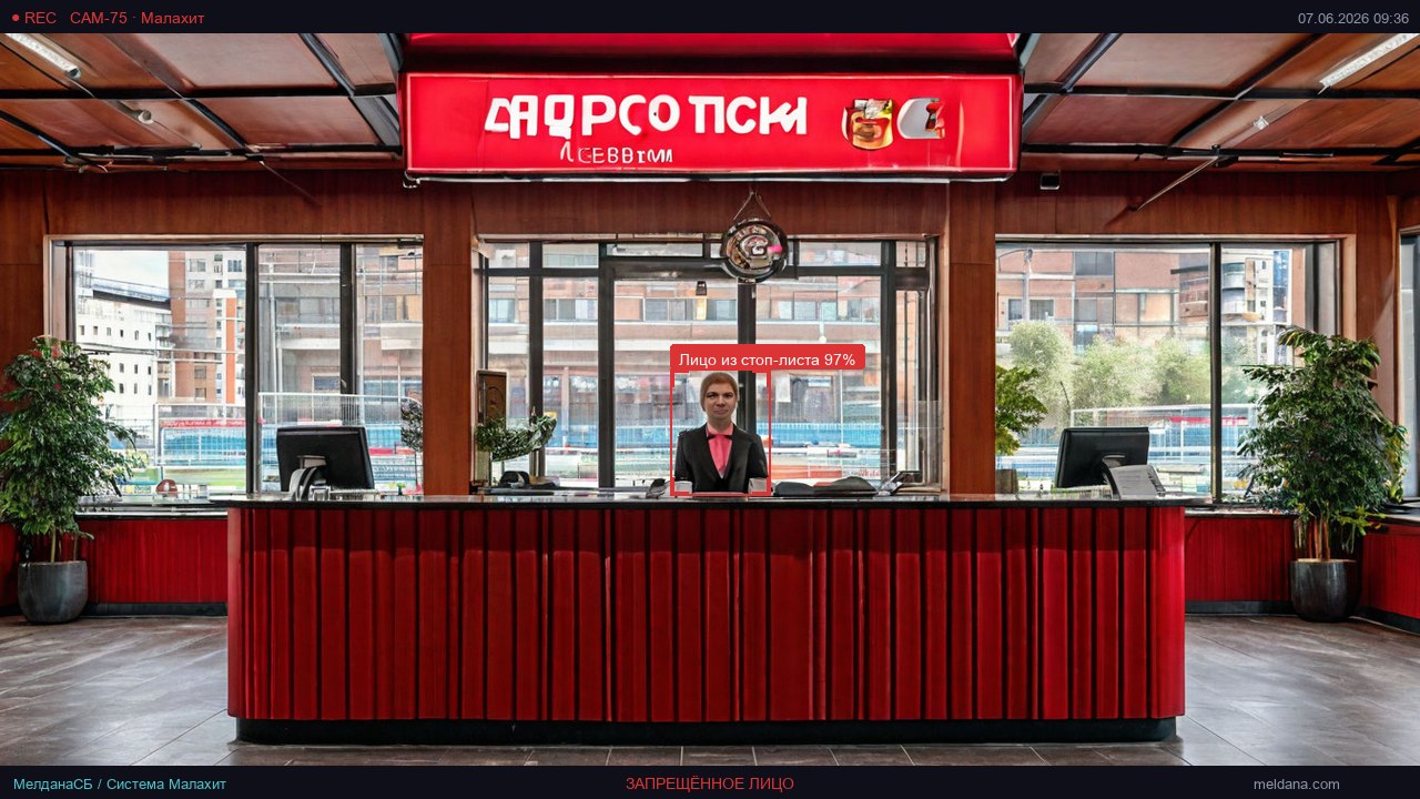 Детекция запрещённых лиц на стадионе в Чите — от 4 200 ₽/стадион/мес